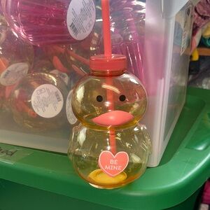 5/$8 Duck Shaped Drink Cup with Straw